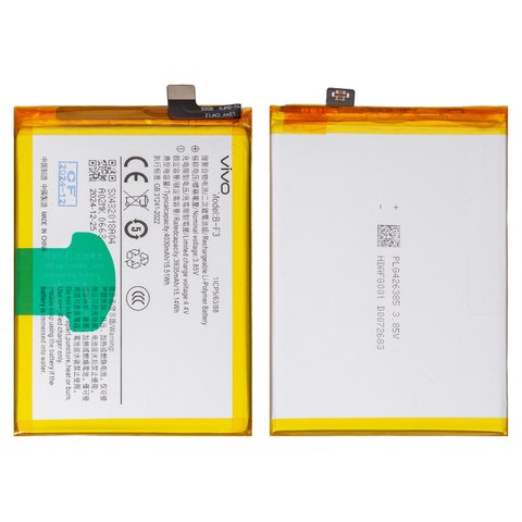Battery B F3 compatible with Vivo Y90, Y91, Y93, Y95, Li Polymer, 3.85 V, 4030 mAh, Original PRC