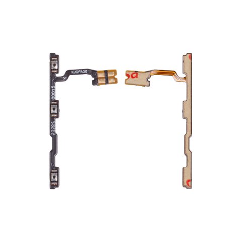 Flat Cable compatible with Oppo A18, A38, start button, sound button 