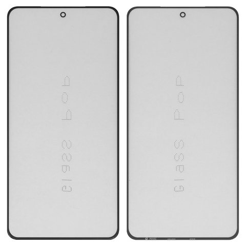 Housing Glass G+OCA PRO compatible with OnePlus 13R, Ace 5, Ace 5 Pro, with OCA film, black 