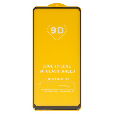 Защитное стекло для OnePlus 9, 9R, совместимо с чехлом, Full Glue, без упаковки , черный