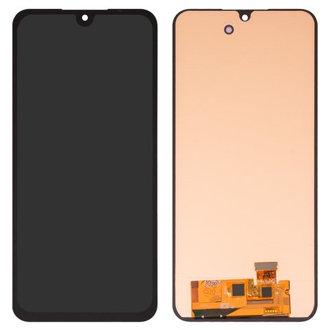 LCD compatible with Samsung A165 Galaxy A16, A166 Galaxy A16 5G, A266 Galaxy A26, M166 Galaxy M16, black, without frame, High Copy, with wide edge, OLED  
