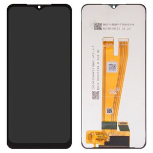 Дисплей для Samsung A045 Galaxy A04, черный, без рамки, High Copy