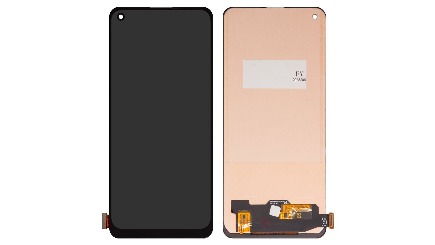 LCD compatible with Realme 7 Pro, 8, 8 Pro, (black, without frame, Copy,  (TFT) RMX3085, RMX3081) - GsmServer