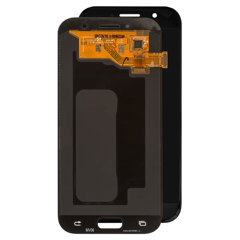 Pantalla LCD puede usarse con Samsung A520 Galaxy A5 2017 , negro, sin marco, original vidrio reemplazado 