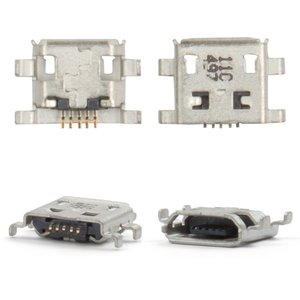Conector de carga puede usarse con Blackberry 8900, 9500, 9530, 9630, Z10, 5 pin, micro USB tipo B