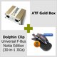 ATF Gold Box + Dolphin Clip Universal Fbus Nokia Edition ( 30-in-1 JIGs )