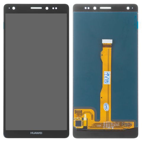 Pantalla LCD puede usarse con Huawei Ascend Mate 7, negro, sin marco, High Copy, JAZZ L09