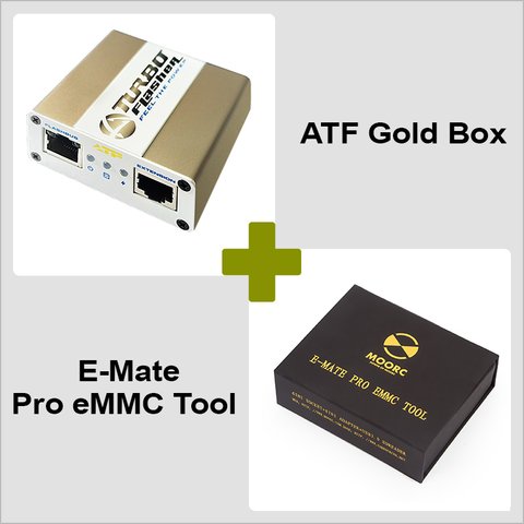 Juego: ATF Gold Box + E Mate Pro eMMC Tool