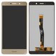 Pantalla LCD puede usarse con Huawei GR5 (2017), Honor 6X, Mate 9 Lite, dorado, Logo Honor, sin marco, High Copy, BL-L23/BLN-L21