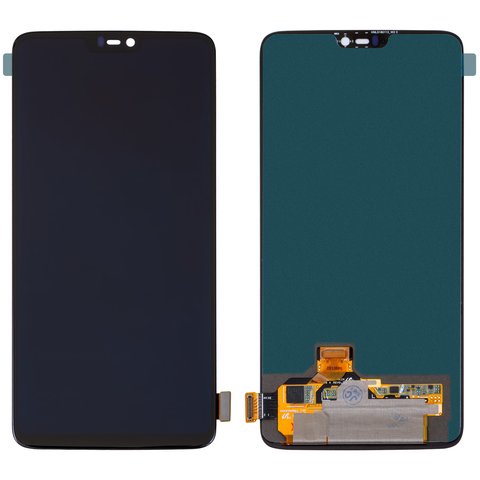 Pantalla LCD puede usarse con OnePlus 6 A6003, negro, sin marco, Original PRC 