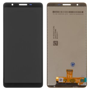 Pantalla LCD puede usarse con Samsung A013 Galaxy A01 Core, M013 Galaxy M01 Core, negro, sin marco, Original PRC 
