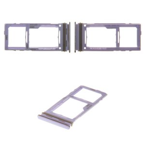 Sujetador de tarjeta SIM puede usarse con Samsung A525 Galaxy A52, A526 Galaxy A52 5G, A725 Galaxy A72, A726 Galaxy A72 5G, morado