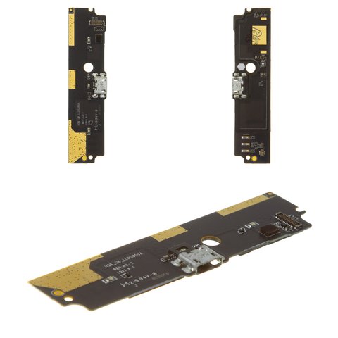 Cable flex puede usarse con Xiaomi Redmi Note, tipo 2, del conector de carga, con micrófono, con componentes, Original PRC , versión LTE, placa del cargador