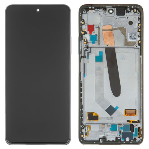 Pantalla LCD puede usarse con Xiaomi Poco F3, negro, con marco, High Copy, OLED , M2012K11AG