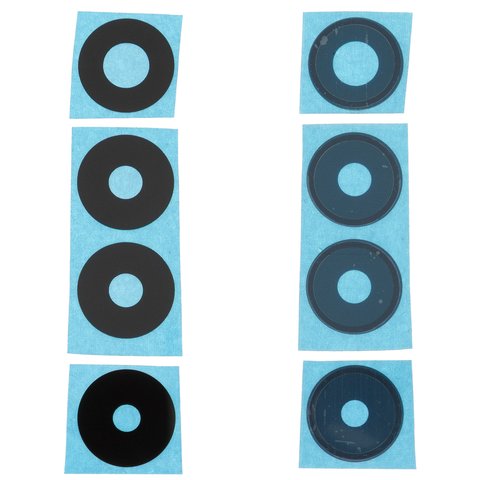 Vidrio de cámara puede usarse con Xiaomi 14T, 14T Pro, negro, sin marco, juego de 4 uds.