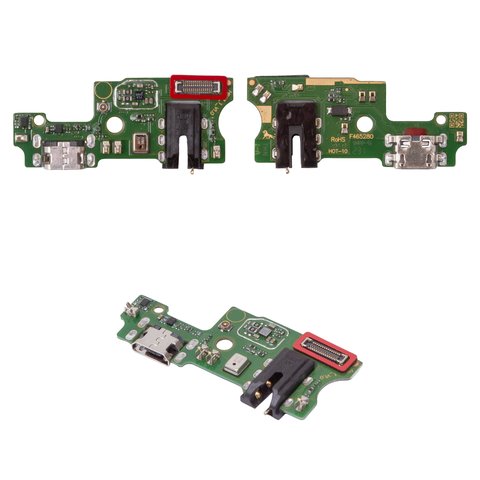 Cable flex puede usarse con Infinix Hot 10 X682 , Note 8i X683 , del conector de carga, del conector de auriculares, con micrófono, con componentes, High Copy, placa del cargador