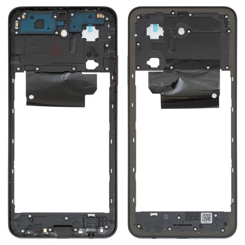 Parte media de carcasa puede usarse con Xiaomi Redmi A5 4G, negra, 25028PC03G, 25028RN03A, 25028RN03I, global version