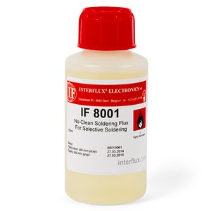 Рідкий флюс Interflux IF 8001 для безсвинцевого паяння SMD 100 мл 
