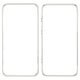 Рамка кріплення дисплея для iPhone 4S, біла