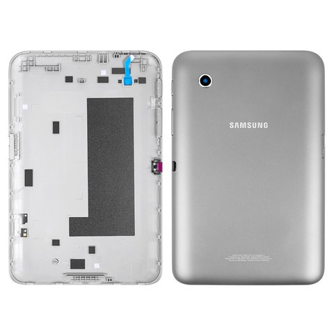 Задня панель корпуса для Samsung P3110 Galaxy Tab2 , сіра, версія Wi Fi 