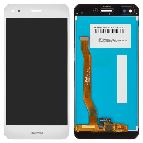 Дисплей для Huawei Nova Lite 2017 , P9 Lite mini, Y6 Pro 2017 , білий, без рамки, Original PRC , SLA L02, SLA L22, SLA L03