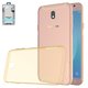 Чехол Nillkin Nature TPU Case для Samsung J530 Galaxy J5 (2017), коричневый, прозрачный, Ultra Slim, силикон, #6902048143463