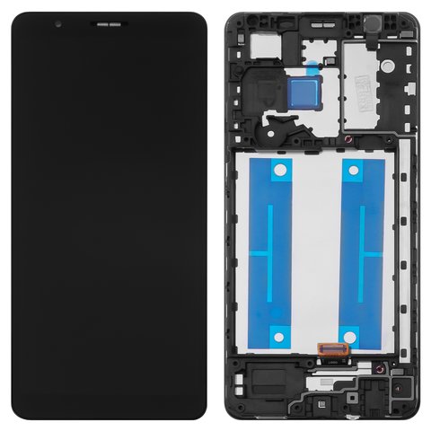 Дисплей для Samsung A013 Galaxy A01 Core, M013 Galaxy M01 Core, чорний, з рамкою, Original PRC 