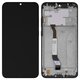 Дисплей для Xiaomi Redmi Note 8, черный, Лого Redmi, с рамкой, High Copy, M1908C3JH, M1908C3JG, M1908C3JI