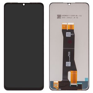 Дисплей для ZTE Blade V50 Vita, чорний, без рамки, Оригінал переклеєне скло , LMBH067110680