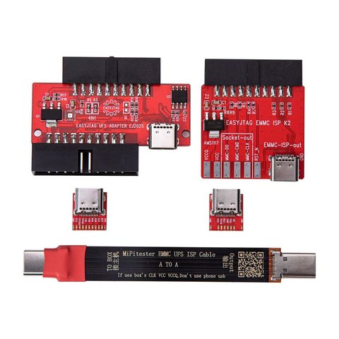 Адаптер MiPi Tester Easy JTAG eMMC UFS ISP з крипточіпом