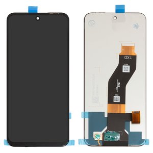 Дисплей для Tecno Spark 40 KM5 , Spark 40C KM4k , Spark Go 2 KM4 ; Infinix Hot 60i X6730 , черный, без рамки, Original PRC , TXDSI670QBAPX 23