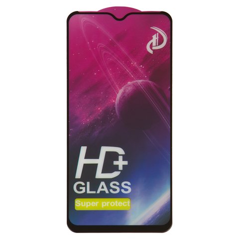 Захисне скло для Samsung A207F DS Galaxy A20s, сумісне з чохлом, Full Glue, без упаковки , чорний