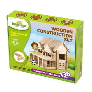 Конструктор IGROTECO Будиночок з балконом