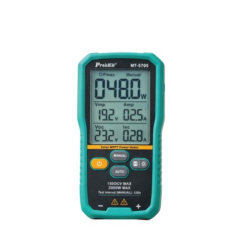 Тестер параметрів сонячних панелей Pro'sKit MT 5705