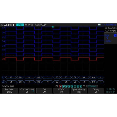 Logic Analyzer Software SIGLENT SDS 2000X LA for SIGLENT SDS2000X