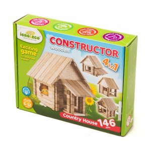 IGROTECO Country House 4 in 1 Building Set IGROTECO Country House 4 in 1 Building Set