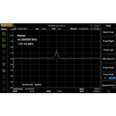 Preamplifier Software License RIGOL PA DSA1030