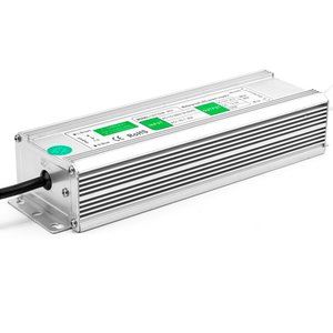 Fuente de alimentación para tiras LED de 12 V, 12.5 A (150 W), 90-250 V, IP67 Fuente de alimentación para tiras LED de 12 V, 12.5 A (150 W), 90-250 V, IP67
